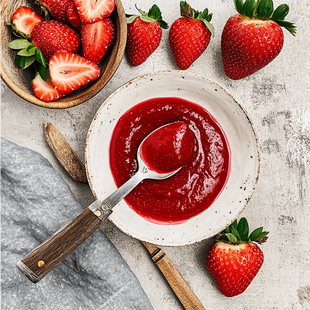 Homemade Strawberry Puree (Perfect for Summer!)