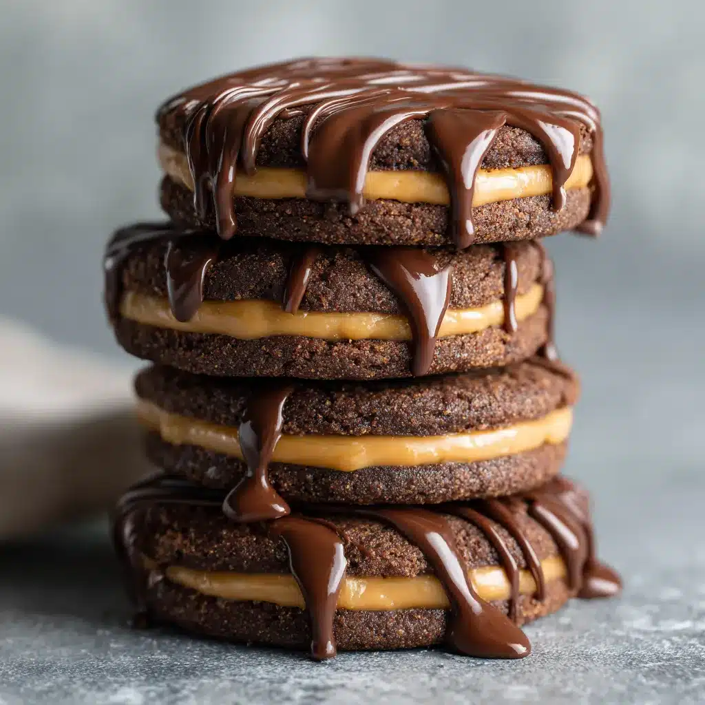 Irresistible Dulce de Leche Choco Cheesecake Cookies Recipe
