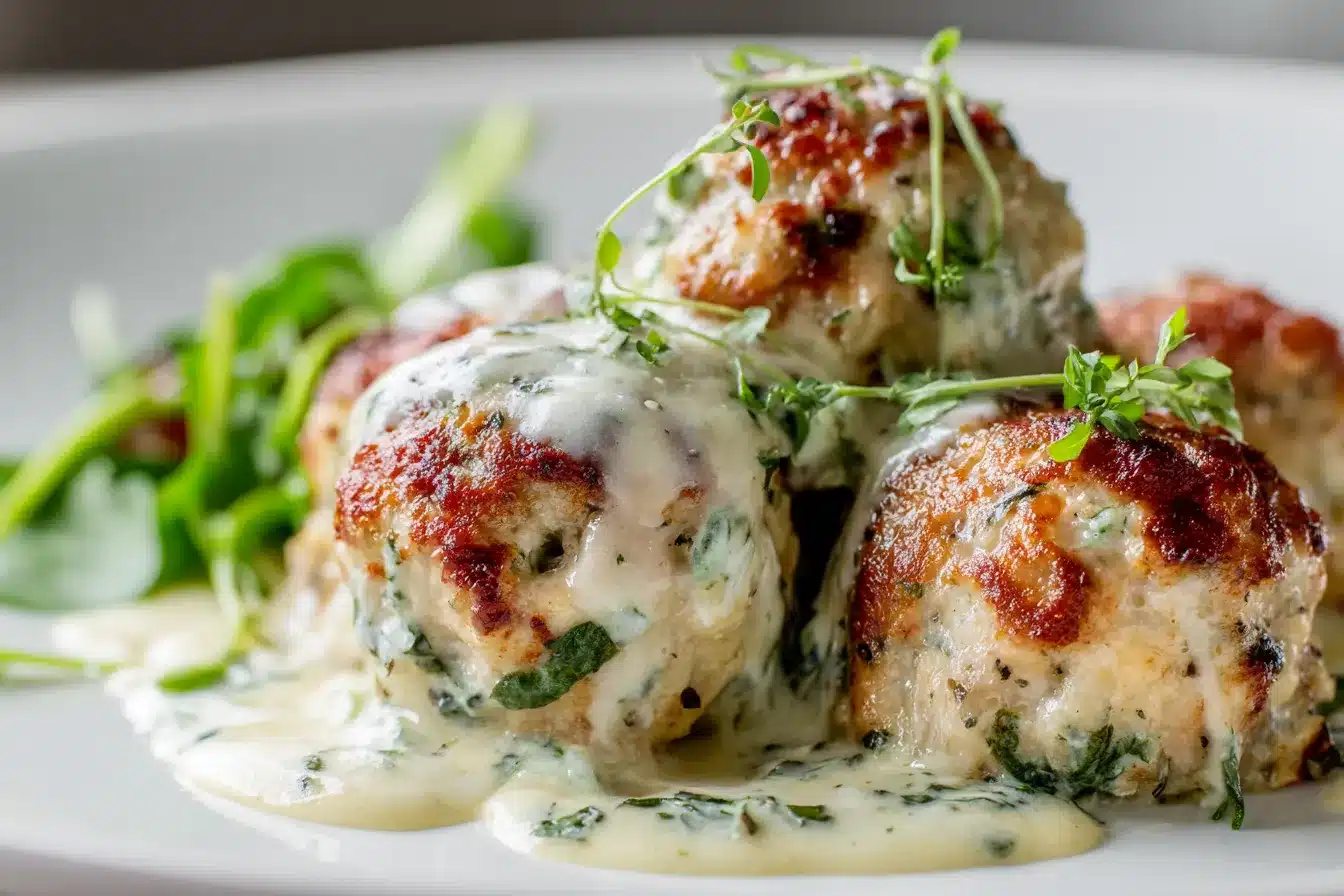 Baked Chicken Ricotta Meatballs upscaled 687a3e114d3a6