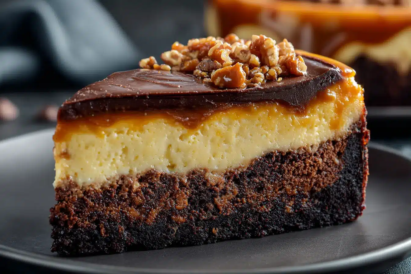 Caramel Brownie Cheesecake upscaled 688038c22d254