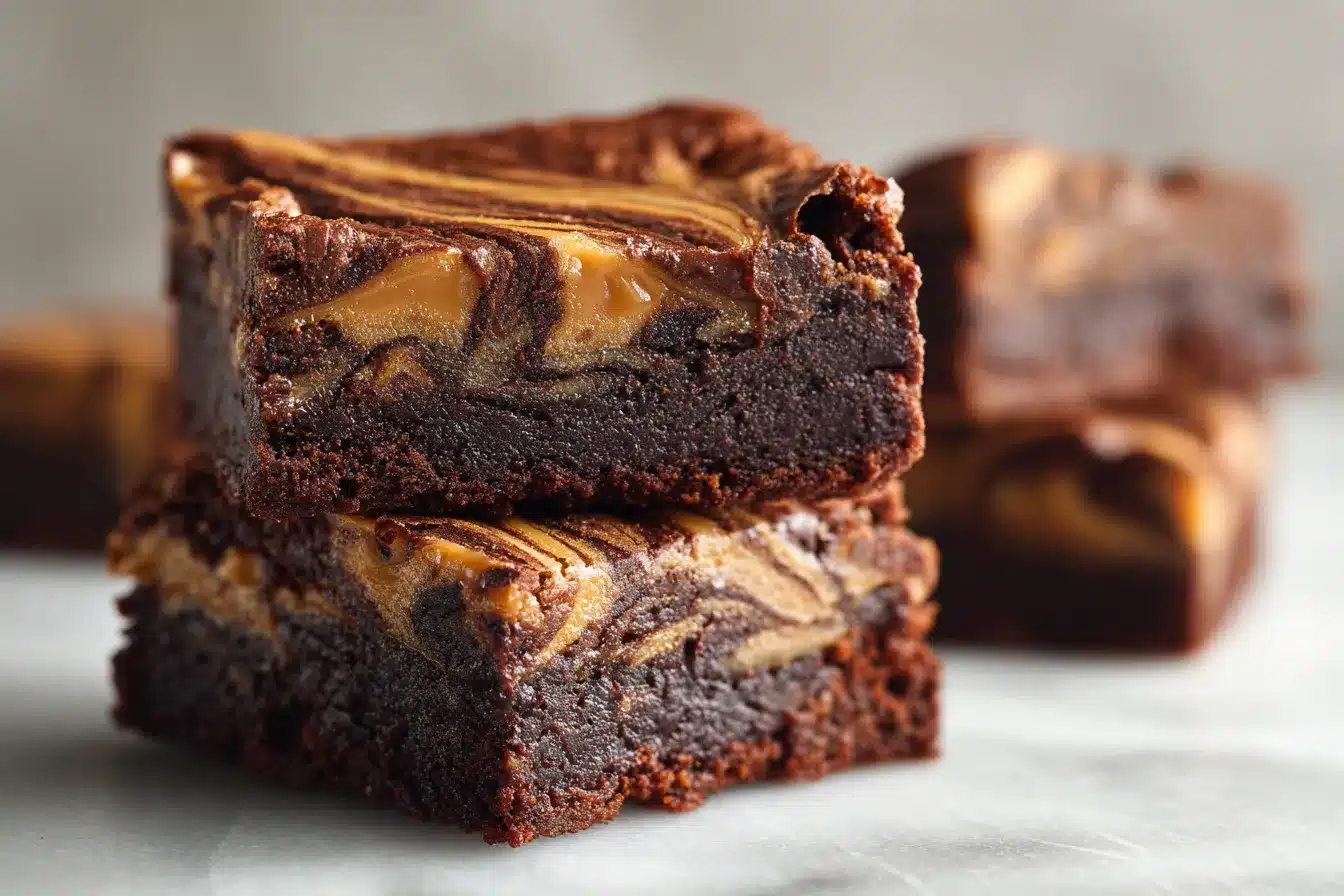 Caramel Swirl Brownies upscaled 68852666c2164