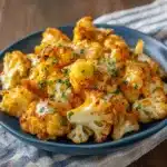 Cheddar Ranch Roasted Cauliflower