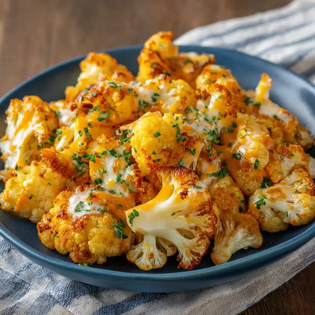 Irresistible Cheddar Ranch Roasted Cauliflower Recipe Delight