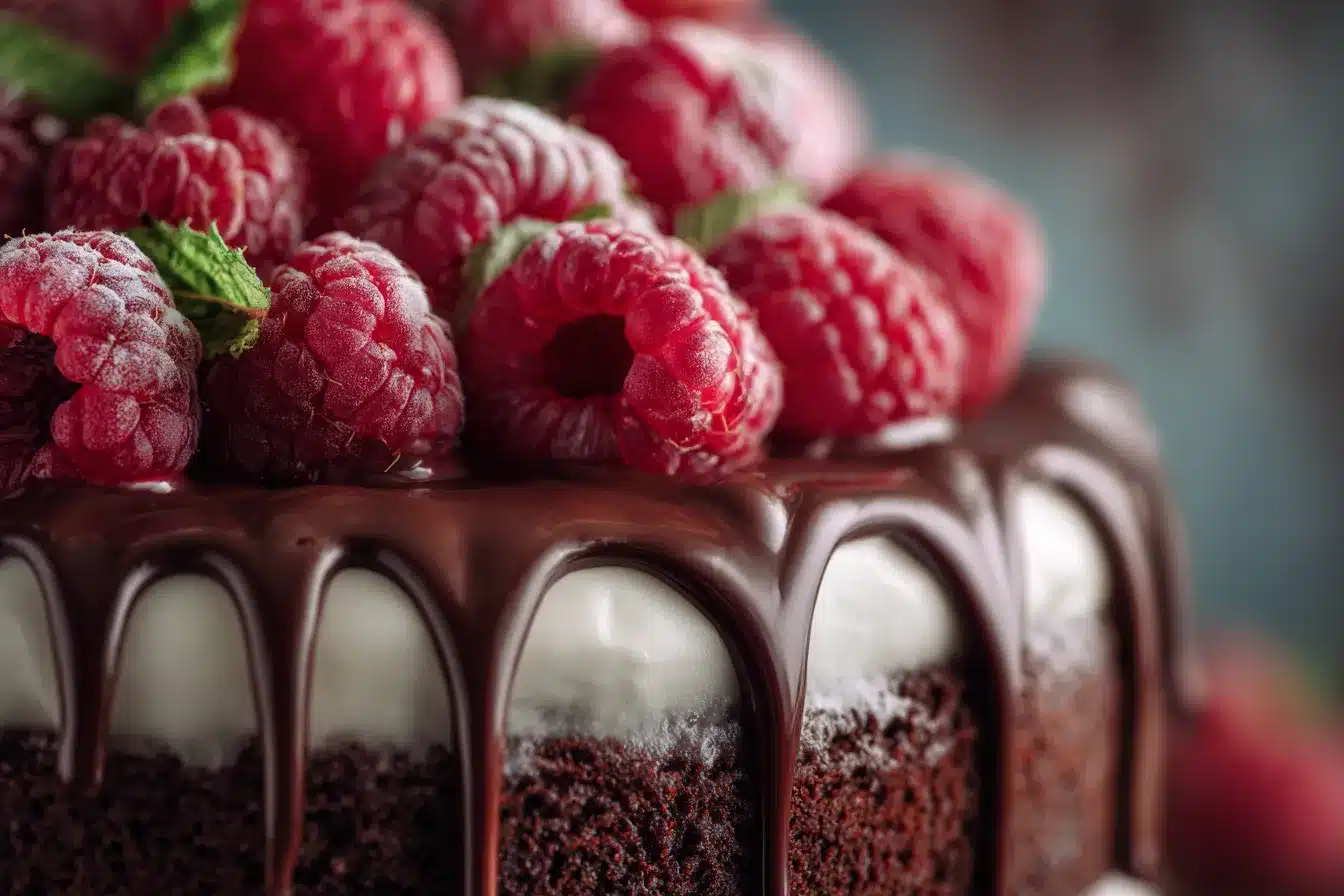 Chocolate Raspberry Drip Cake upscaled 6880cc6a21e63
