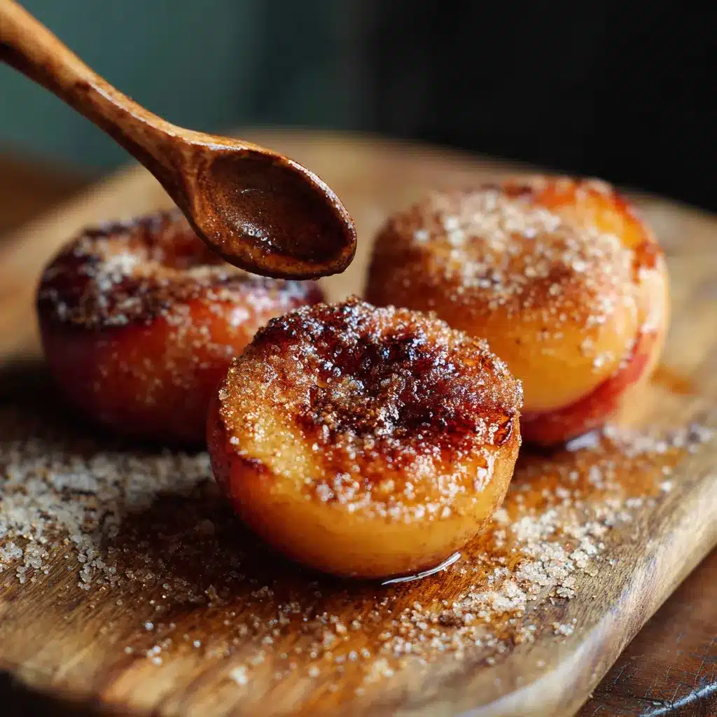 Irresistible Cinnamon Sugar Baked Peaches Recipe to Savor