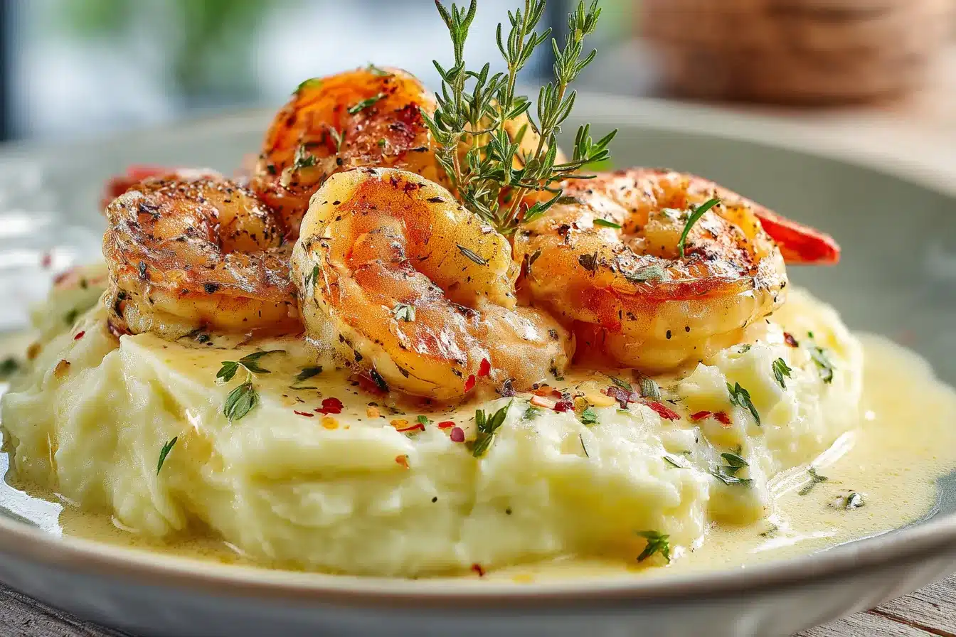 Creamy Garlic Shrimp upscaled 688453ef26a10