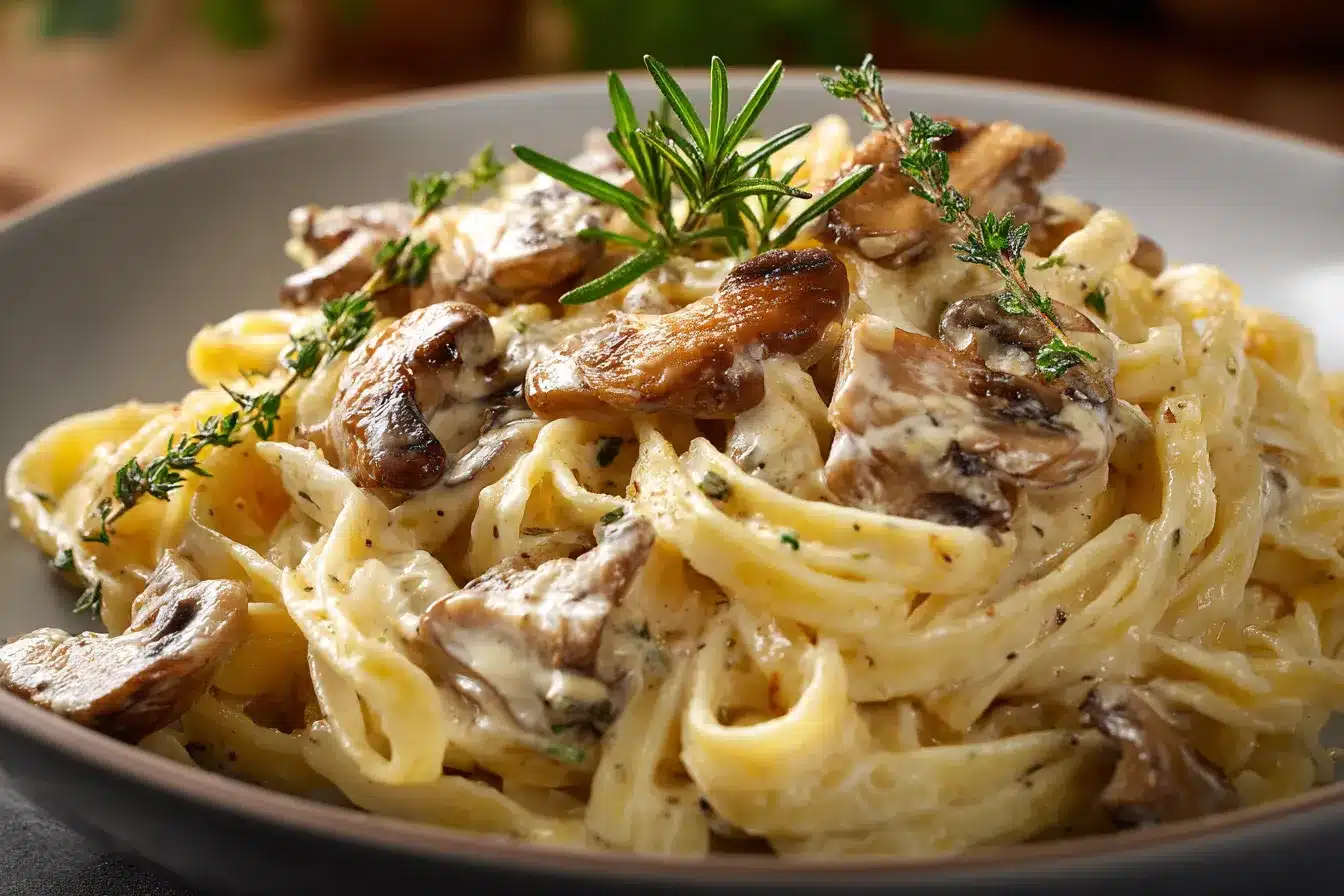 Creamy Oyster Mushroom Pasta upscaled 687e48d52bae6
