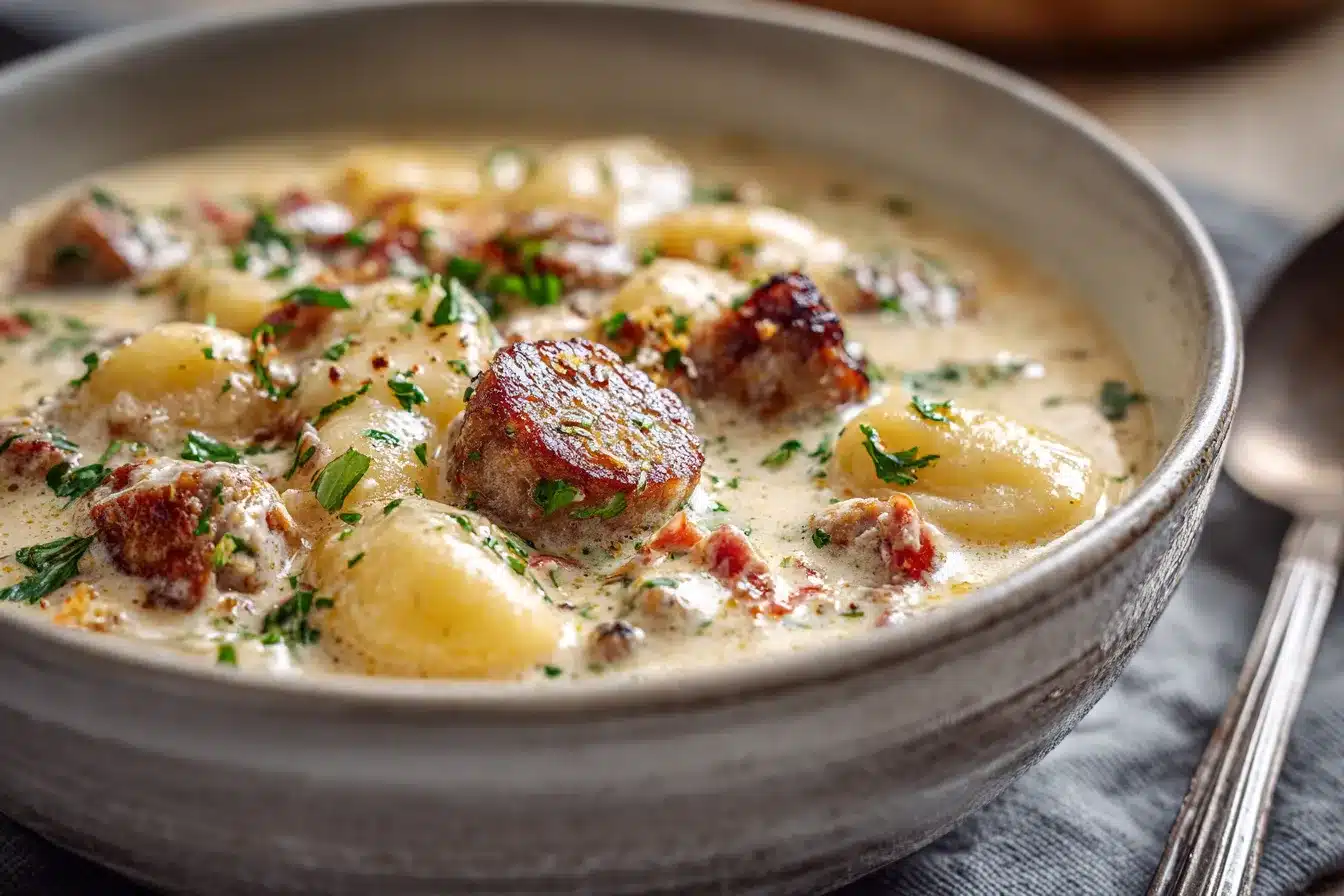 Irresistible Creamy Sausage Gnocchi Soup Recipe to Try Now