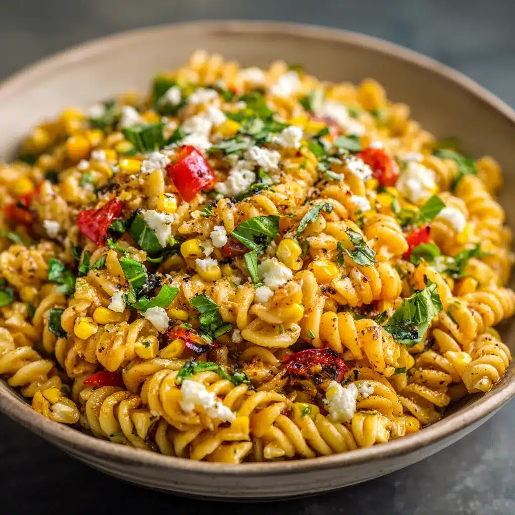Irresistible Creamy Street Corn Pasta Salad Recipe to Wow