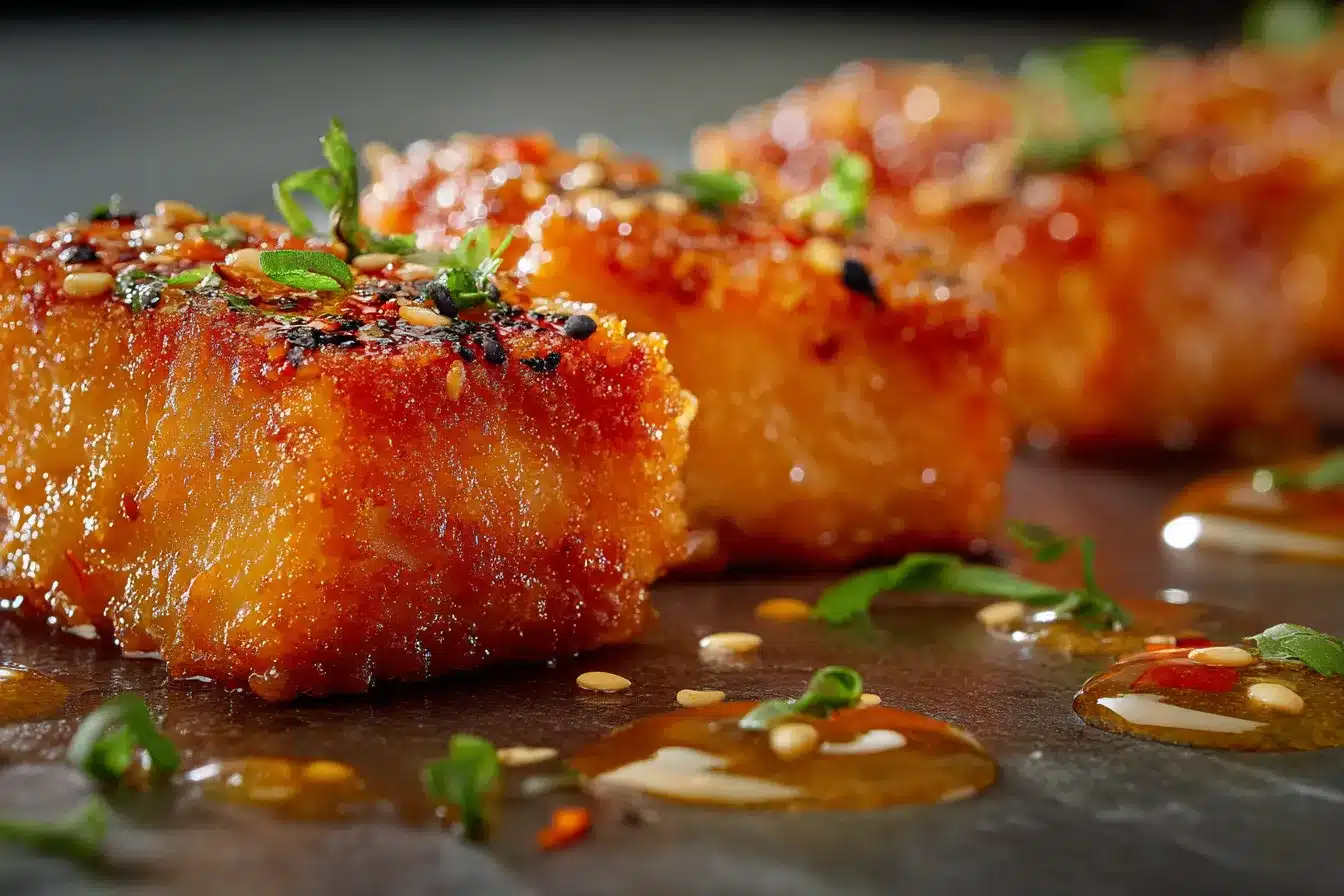 Crispy Bang Bang Salmon Bites Irresistible Flavor Explosion