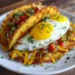 Crispy Potato Egg Cheese Taco Irresistibly Delicious Bite 4 Crispy Potato, Egg & Cheese Taco
