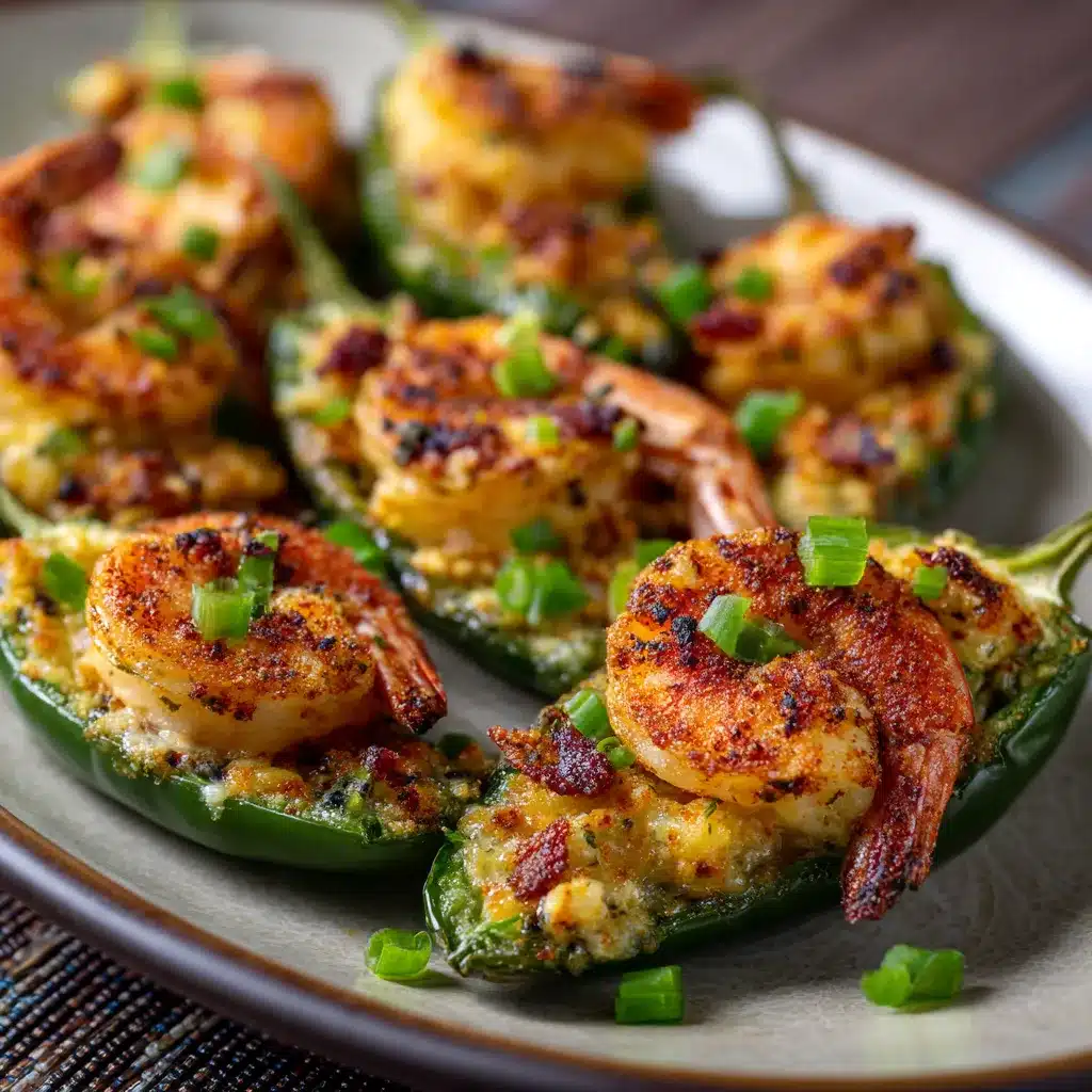 Fiery Cajun ShrimpStuffed Jalapeos Zesty Irresistible