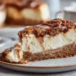 Fluffy & Creamy Cinnamon Roll Cheesecake