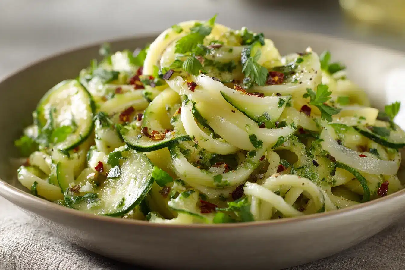 Fresh Cucumber Pasta Salad upscaled 688461fed1d4e