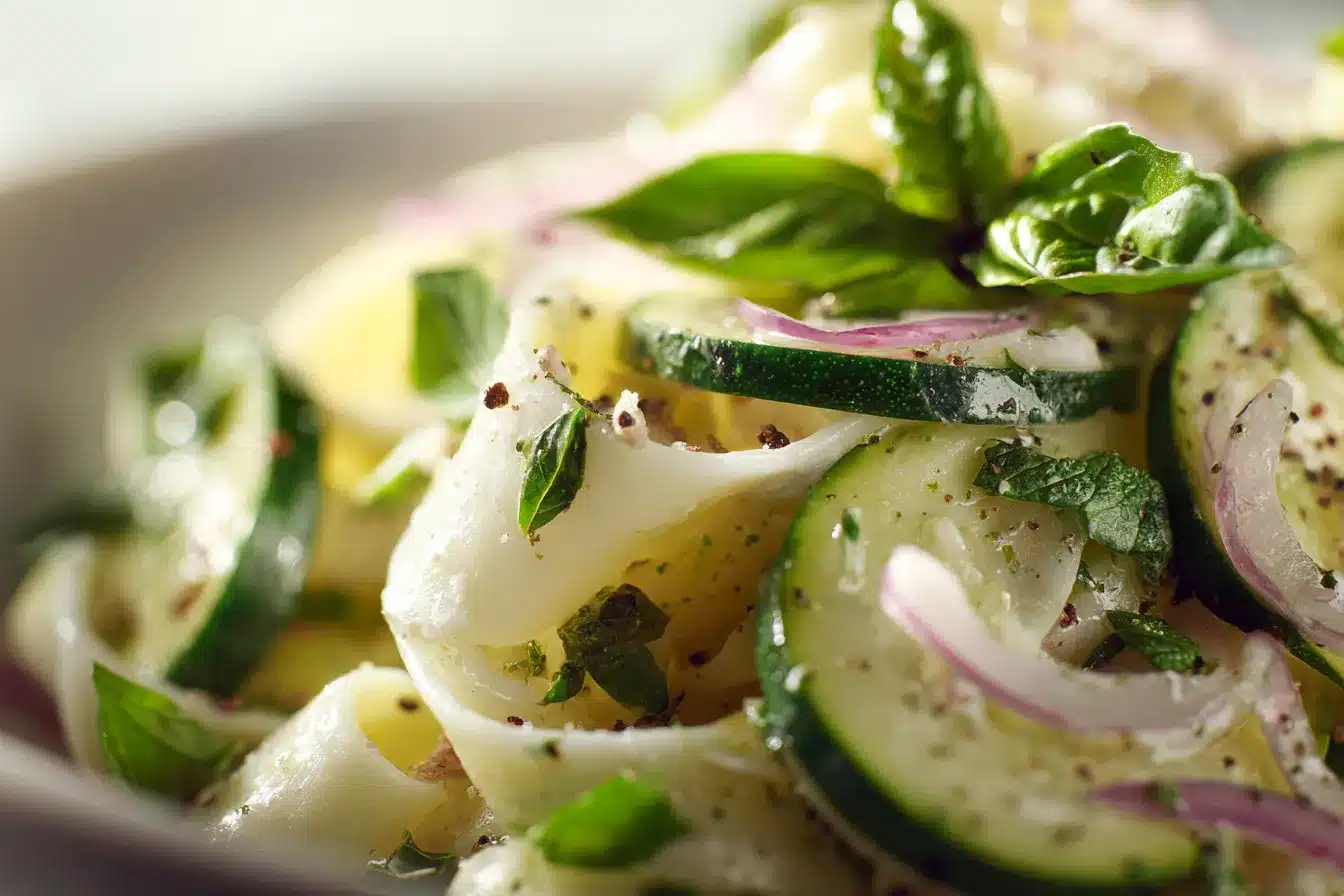 Fresh Cucumber Pasta Salad upscaled 6884627645d7f