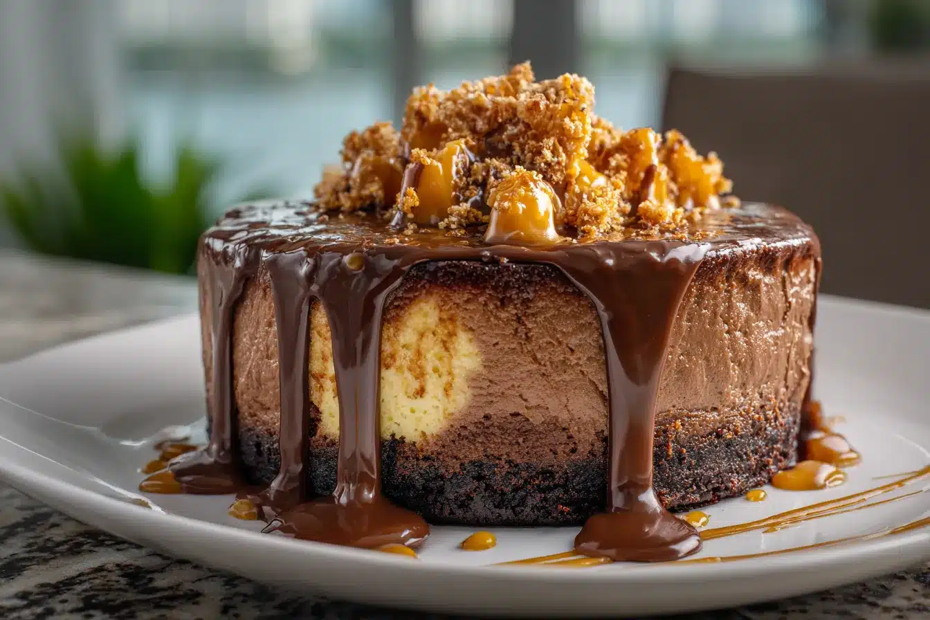 German Chocolate Cheesecake upscaled 687bc230df6fa