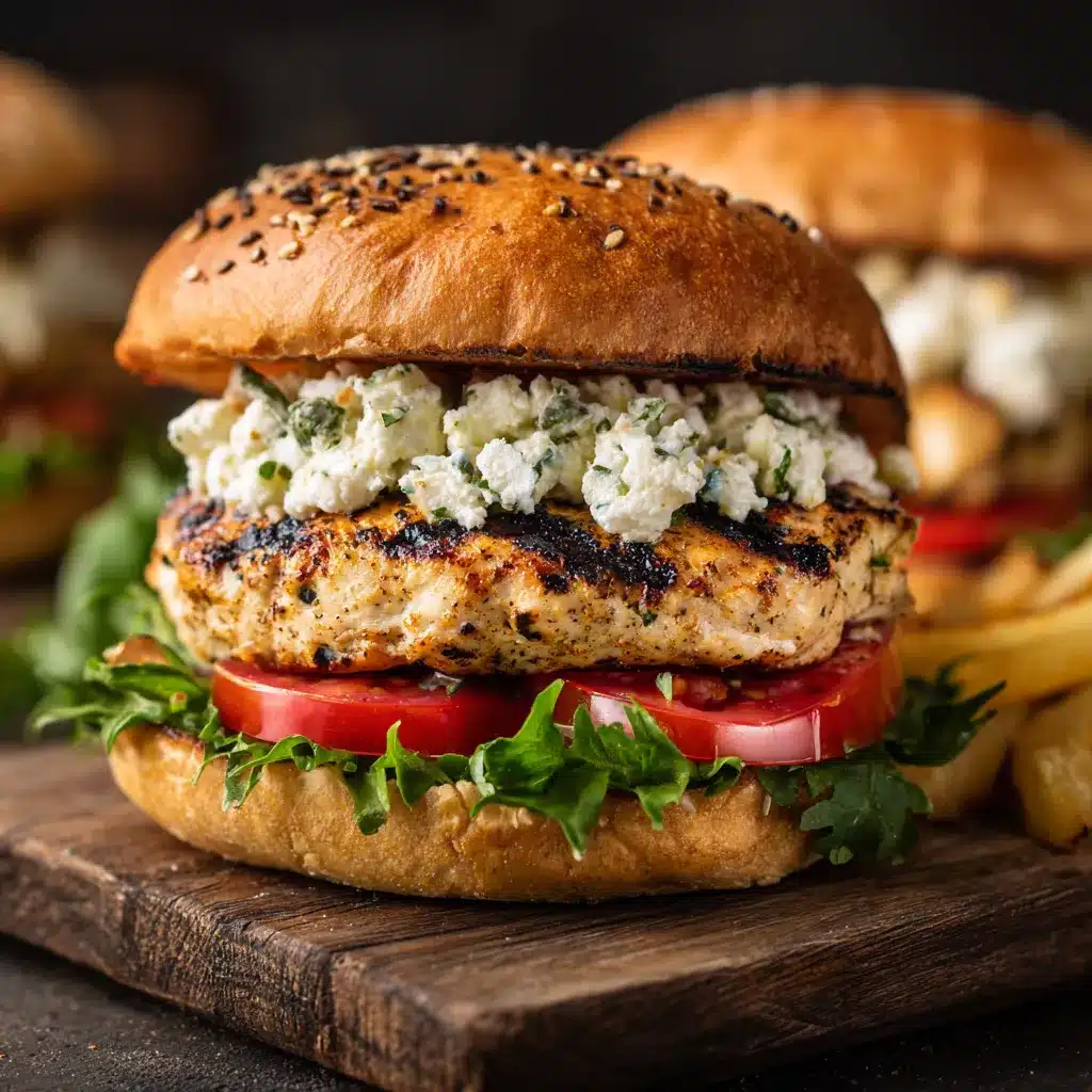 Delicious Healthy Greek Chicken Burgers for a GuiltFree Meal
