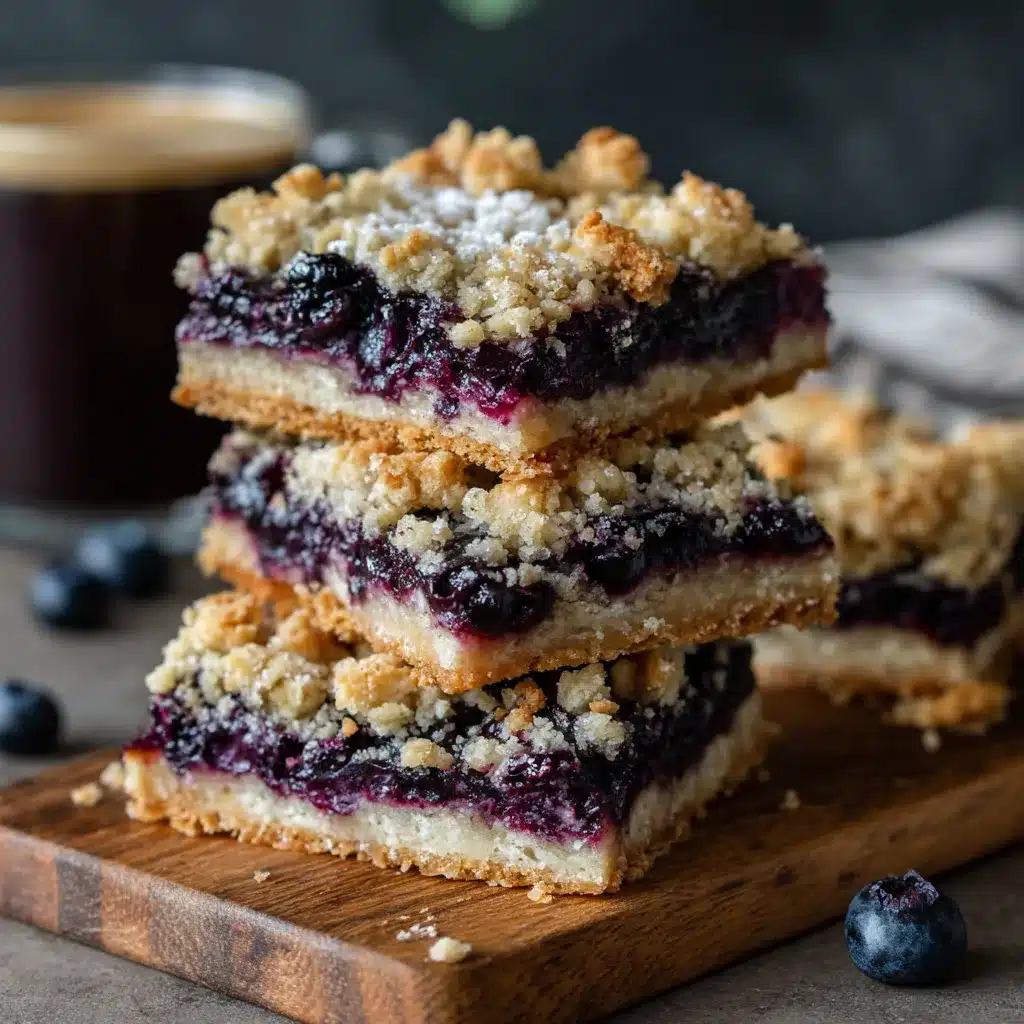 Delicious Huckleberry Crumb Bars Irresistible Treats