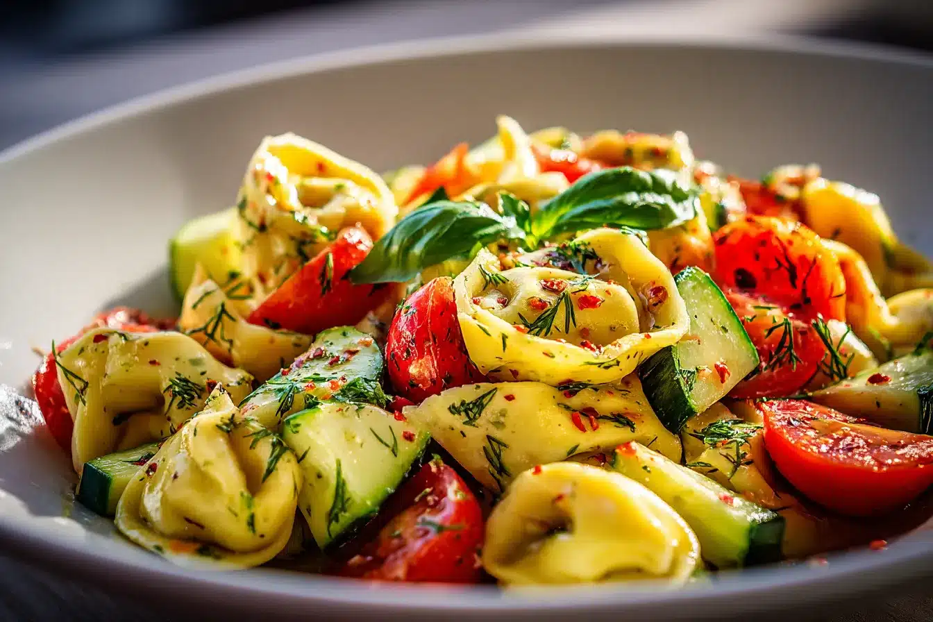 Italian Tortellini Pasta Salad upscaled 688685f68f0cb