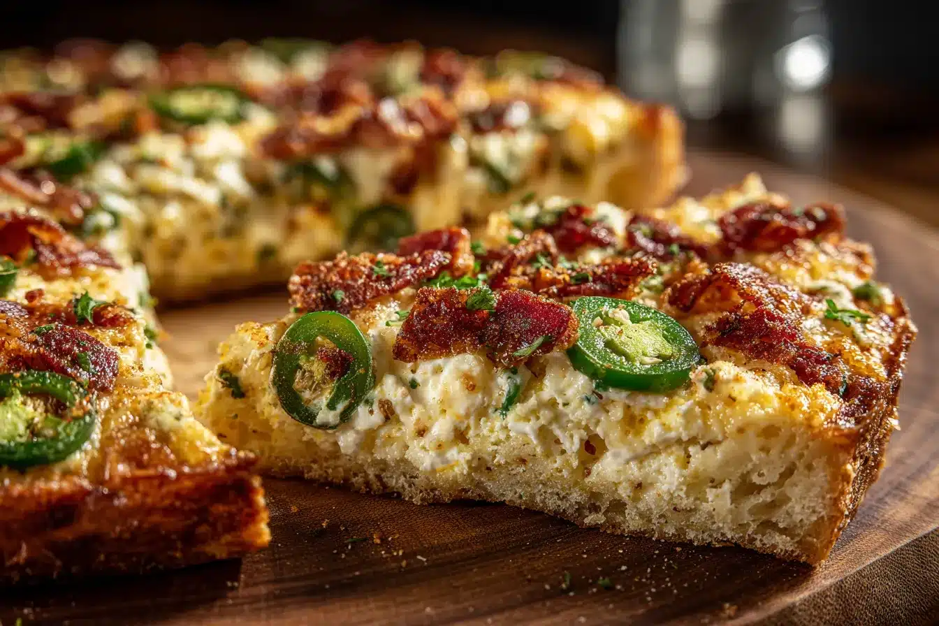 Spicy Jalapeo Popper Pizza Recipe Irresistibly Delicious Treat