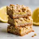Lemon Oatmeal Crumble Bars