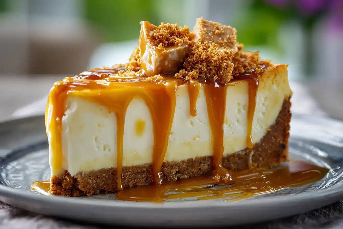 Indulge in Loaded Butterscotch Cheesecake Delight Today