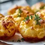 Mashed Potato Cheese Puffs