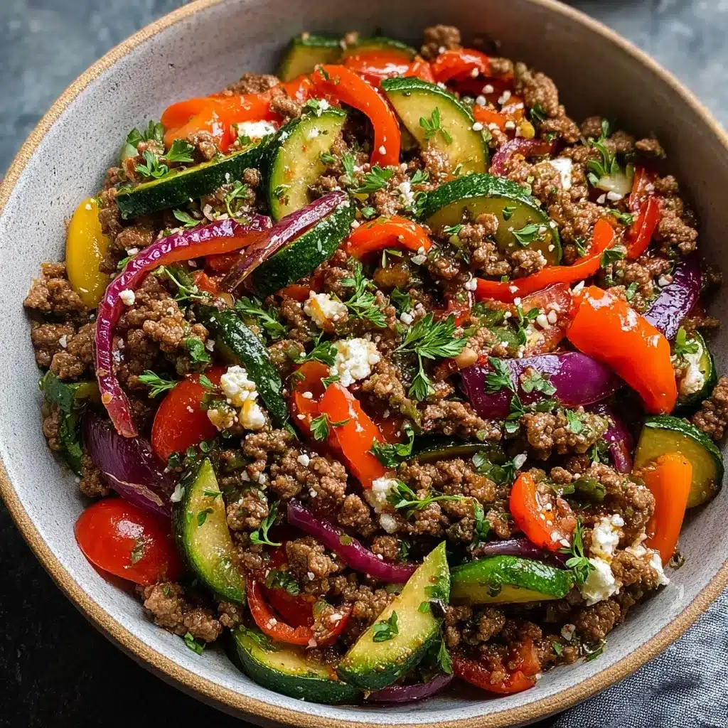 Delicious Mediterranean Ground Beef Stir Fry Recipe to Try