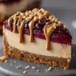 Indulge in Decadent Peanut Butter Jelly Cheesecake Delight 4 Peanut Butter And Jelly Cheesecake