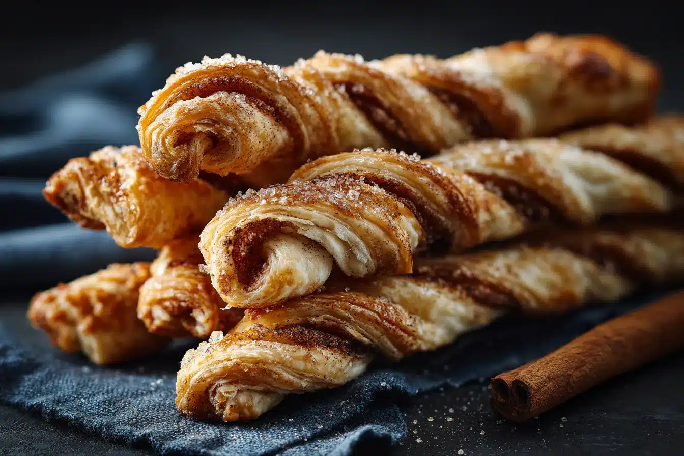 Puff Pastry Cinnamon Twists upscaled 6880c256a4709