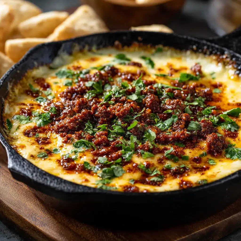 Irresistible Queso Fundido with Chorizo Ultimate Cheese Delight