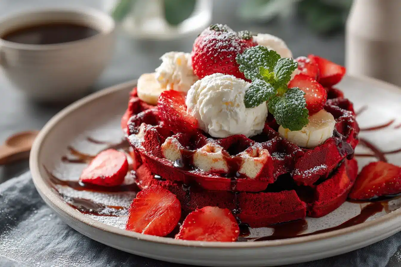 Red Velvet Marble Waffles upscaled 6889002e84f7d