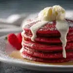 Red Velvet Pancakes