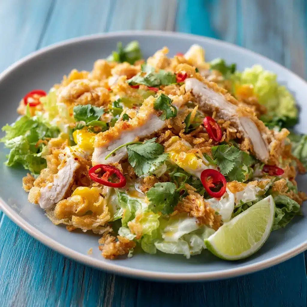 Delicious Southern Style Chicken Crispy Rice Salad Recipe 2 Southern Style Chicken and upscaled 687725e154dce