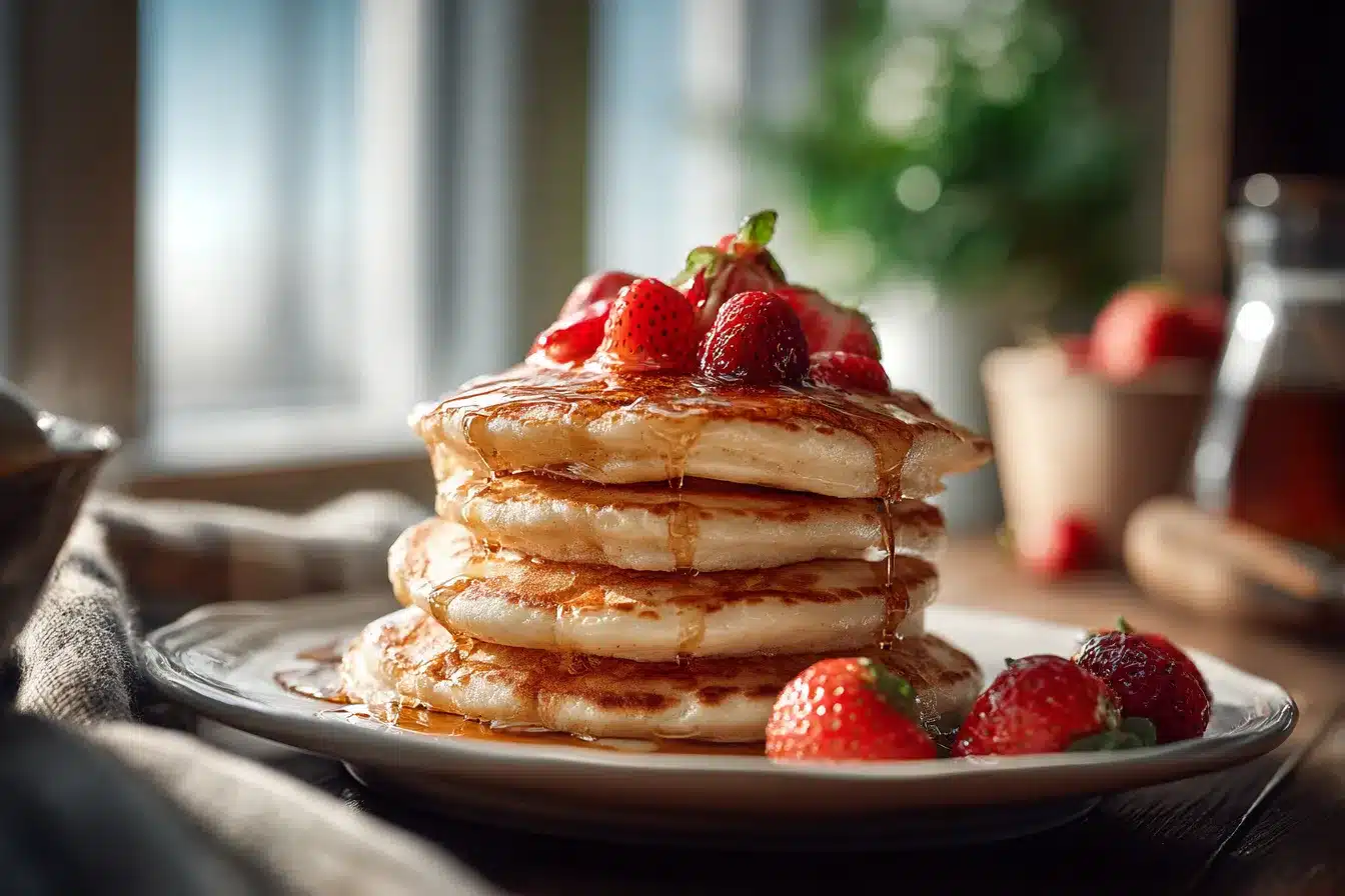 Vanilla Cinnamon Buttermilk Pancakes upscaled 68836466620d9