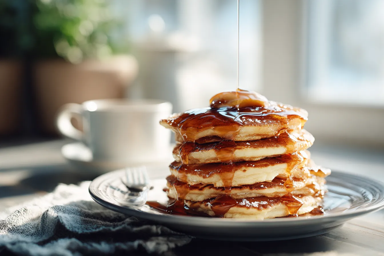 Vanilla Cinnamon Buttermilk Pancakes upscaled 688365ce736b2