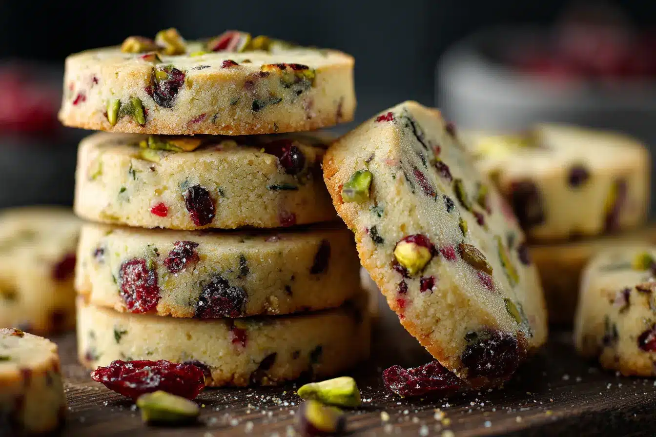 cranberry pistachio shortbread cookies upscaled 688928f702b96