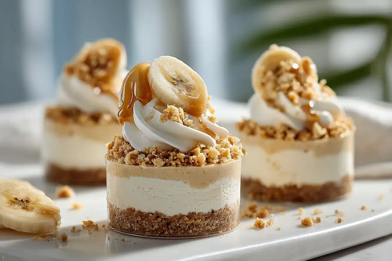Irresistible Mini Banana Pudding Cheesecakes Best Recipe