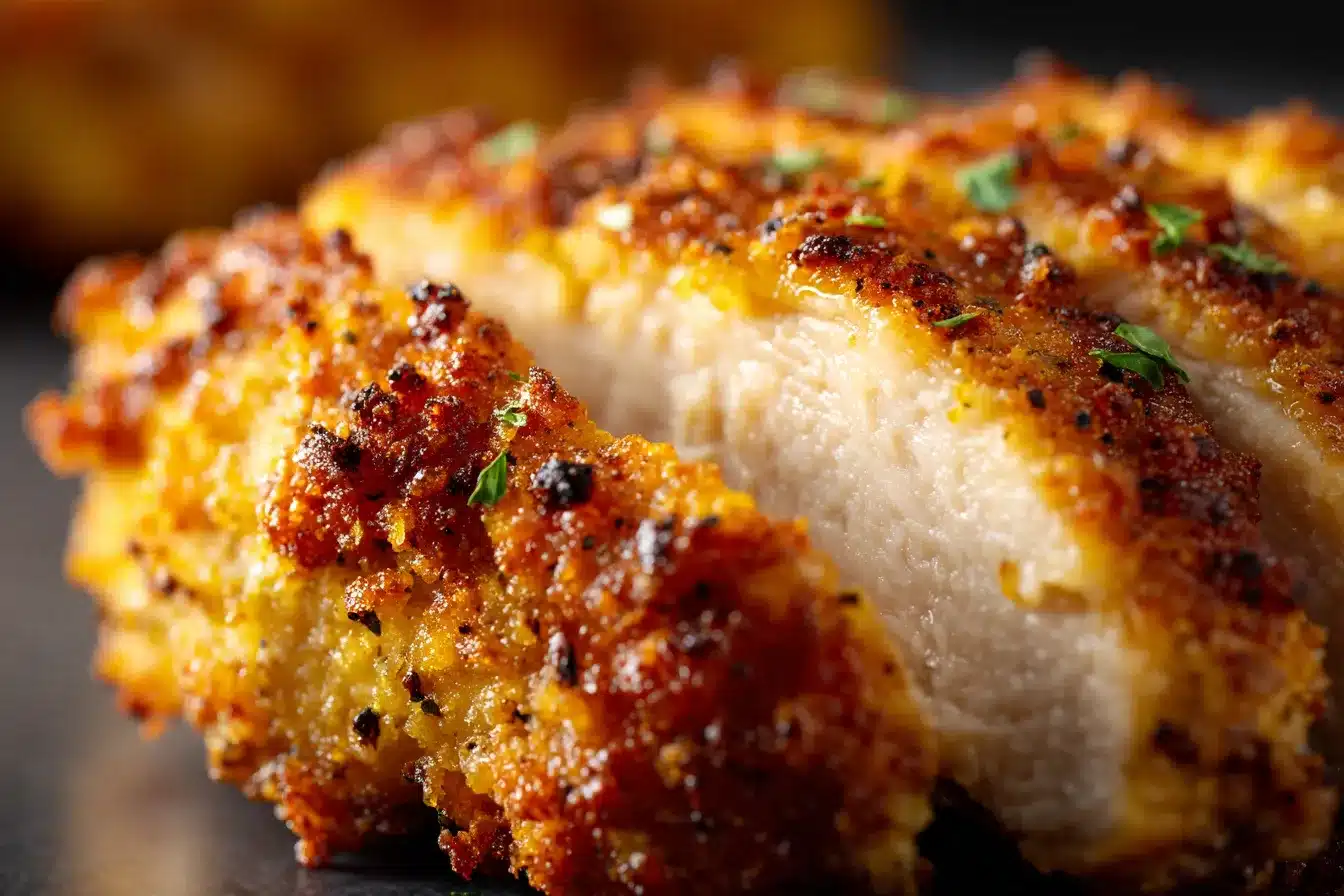 Ultimate Parmesan Crusted Chicken Recipe Crispy Delicious 3 BEST RECIPE for Parmesan upscaled 68a6aa2a08931