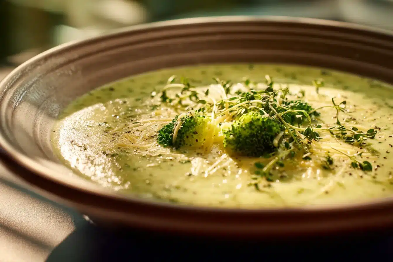 Irresistible Broccoli Cheese Soup Creamy Comforting Delight 1 Broccoli Cheese Soup upscaled 68afb911e6475
