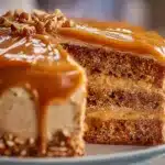 Butterscotch Cake with Caramel Frosting