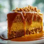 Butterscotch Cake with Caramel