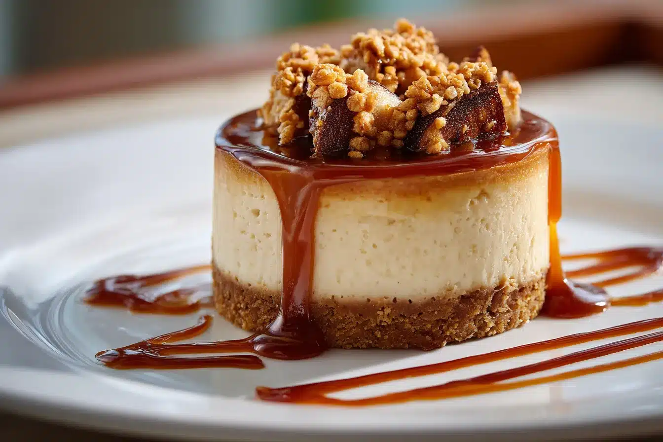 Irresistible Caramel Apple Cheesecake Recipe for Fall Delight 1 Caramel Apple Cheesecake upscaled 68b11a0a0ef0b