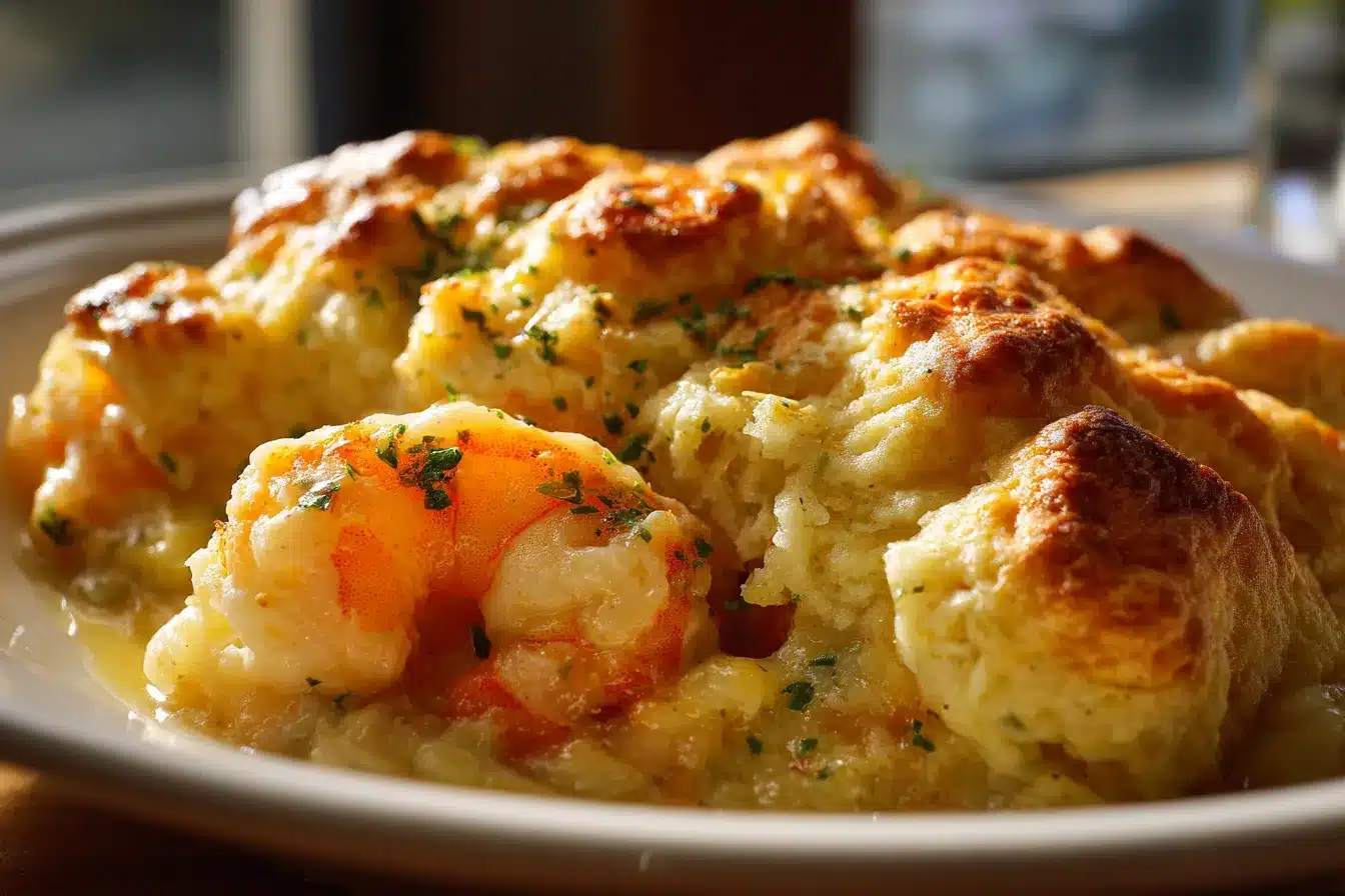 Delicious Cheddar Bay Biscuit Seafood Pot Pie Recipe Easy