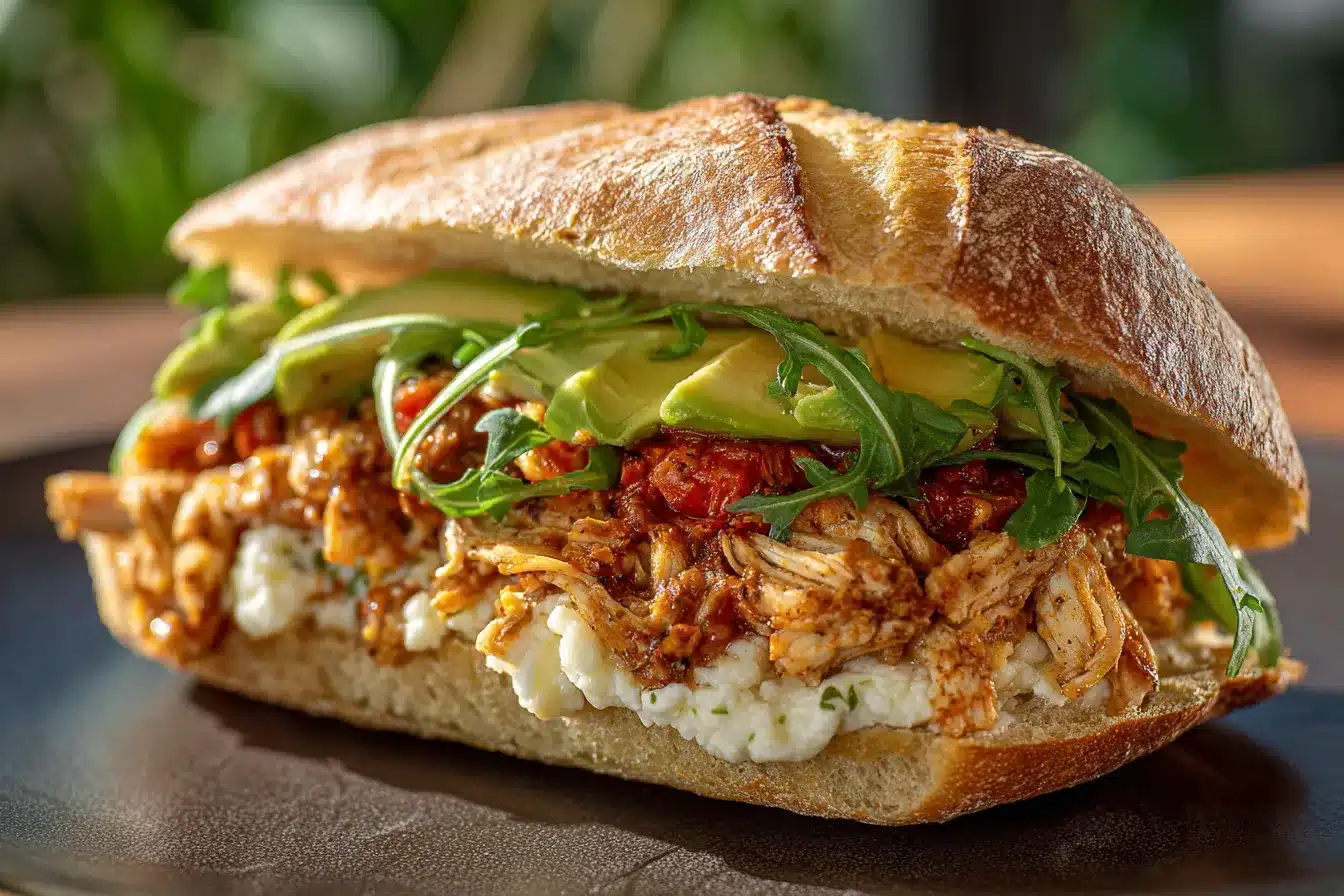 Savory Chicken Torta Sandwich A Flavorful Delight Awaits