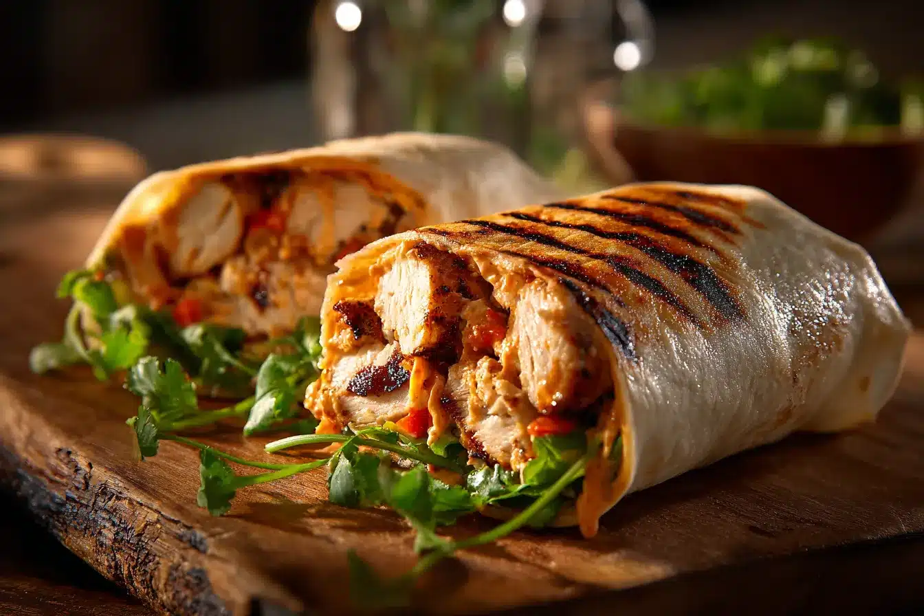 Savory Chipotle Ranch Grilled Chicken Burrito Recipe to Savor