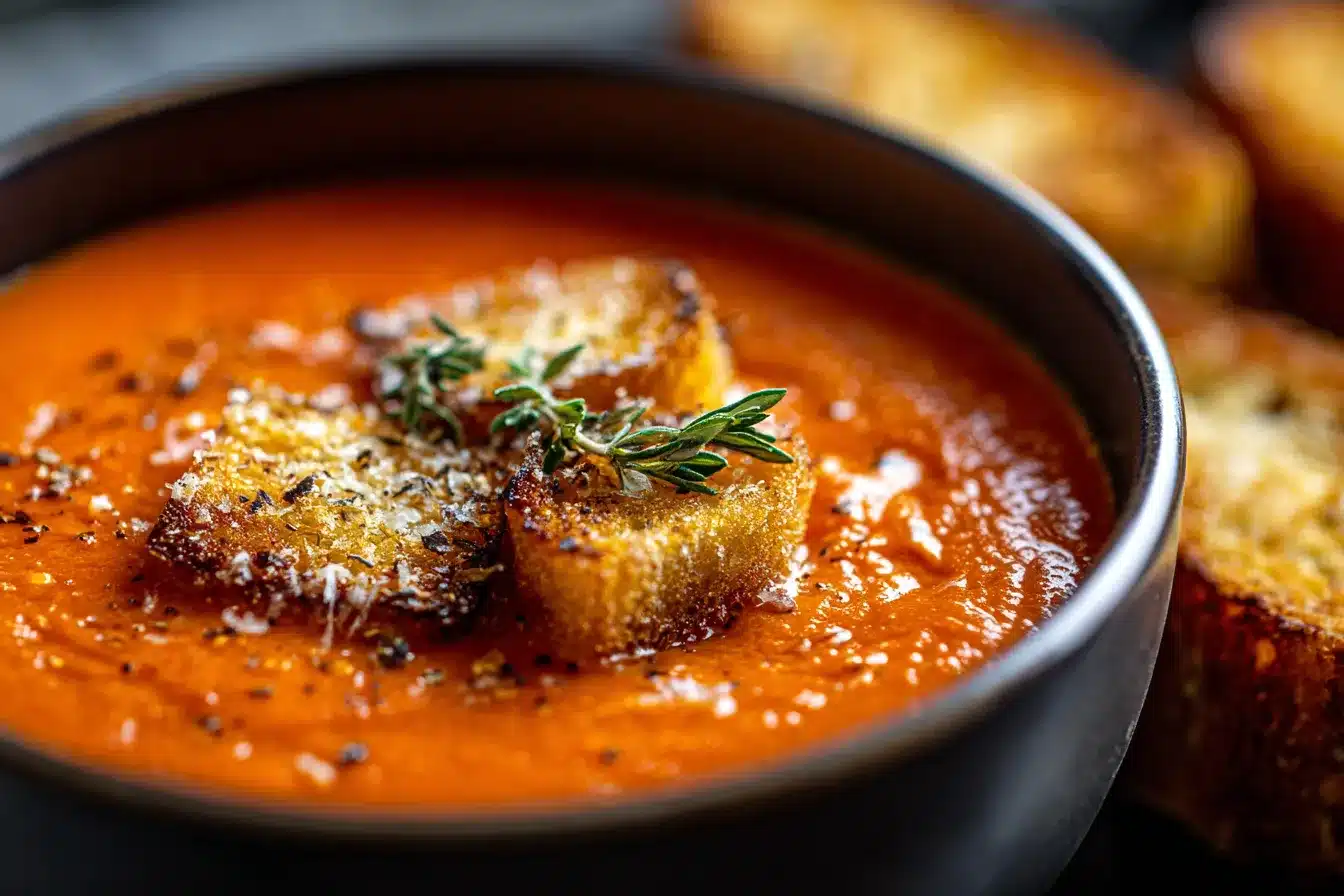 Irresistible Creamy Roasted Garlic Tomato Soup Recipe to Savor 3 Creamy Roasted Garlic Tomato upscaled 68ac6e424f539