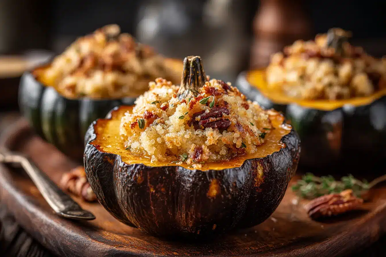 Mouthwatering Stuffed Baked Acorn Squash Recipe to Savor 1 Delicious Stuffed Baked Acorn upscaled 68b18a1212798