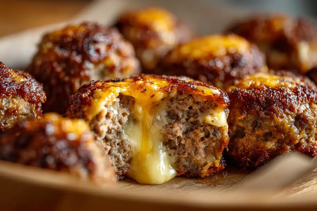 Irresistible Easy Cheesy Stuffed Meatloaf Bites Recipe 1 Easy Cheesy Stuffed Meatloaf upscaled 68ab391e26b27