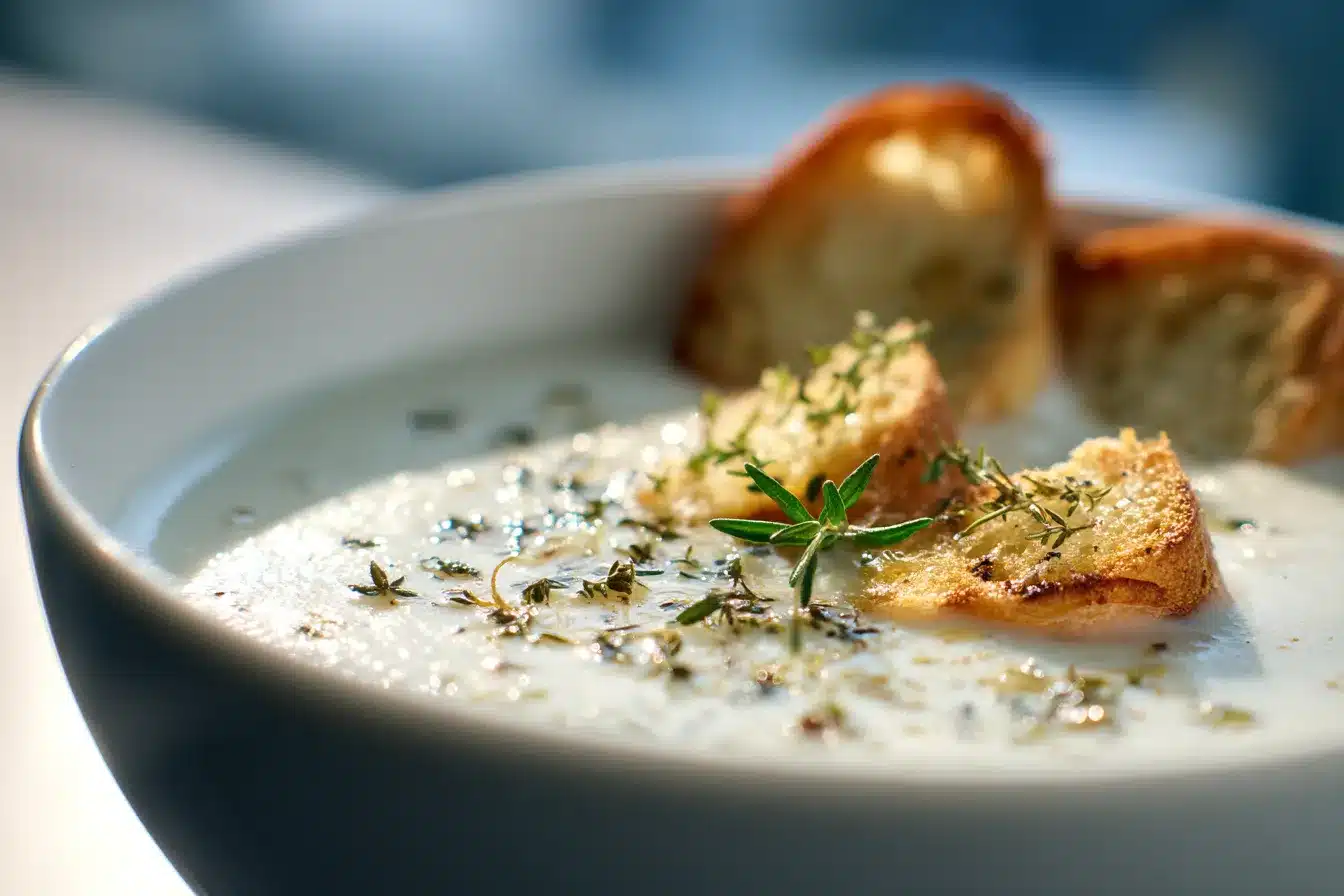 Irresistible Easy French Garlic Soup Quick Delicious Recipe